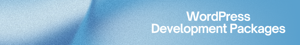 WordPress Development Packages
